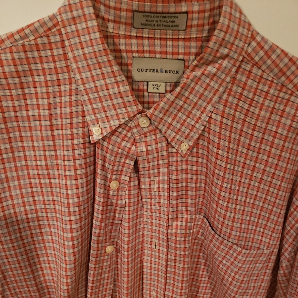Cutter and Buck men's XXL long sleeve dress shirt
